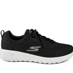 Skechers Air Cooled Lace Up Trainers - Black