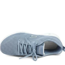 Skechers Air Cooled Lace Up Trainers - Blue