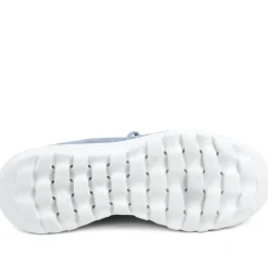Skechers Air Cooled Lace Up Trainers - Blue