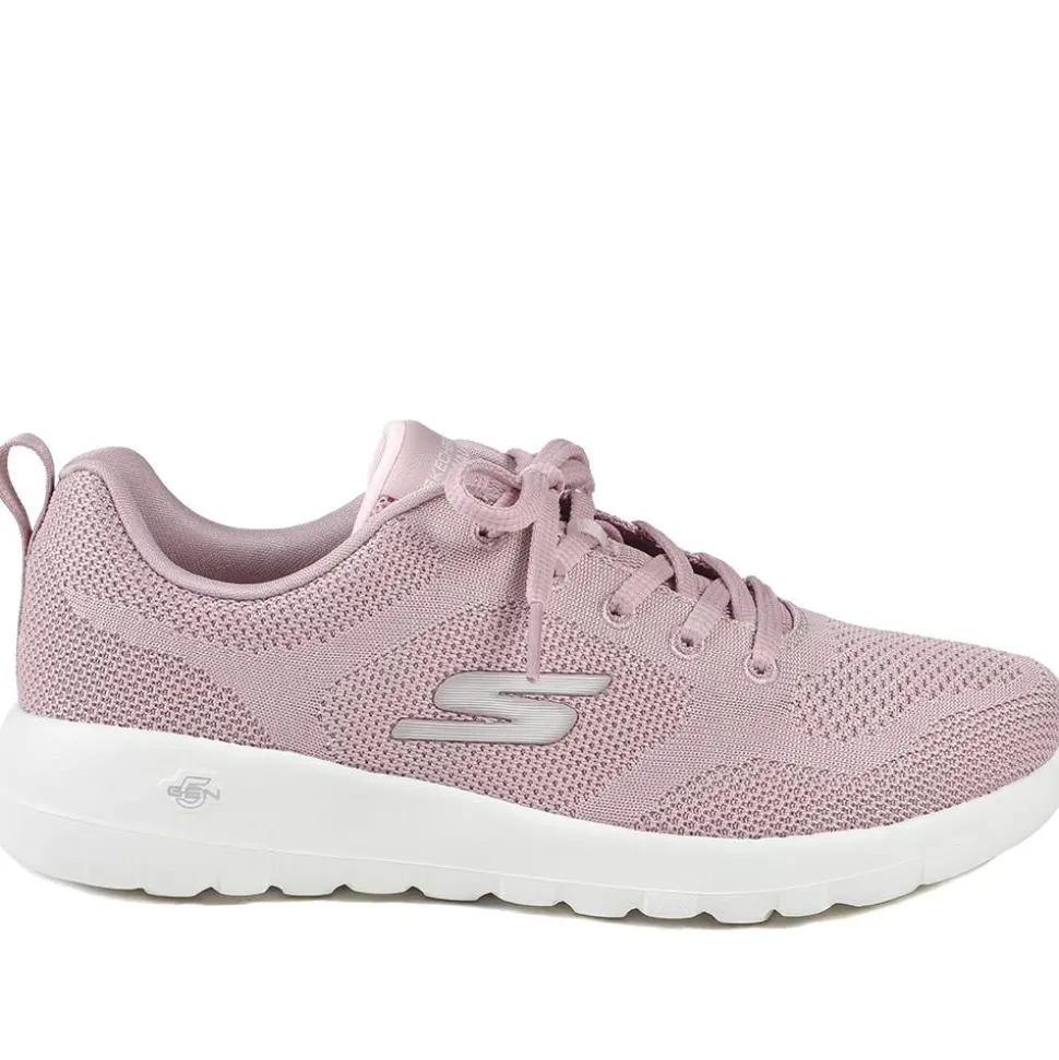 Skechers Air Cooled Lace Up Trainers - Mauve