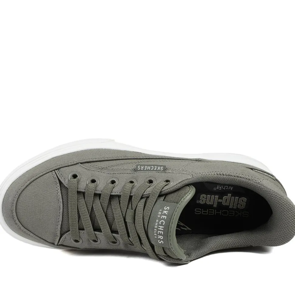 Skechers Arch Fit Arcade Trainers - Khaki