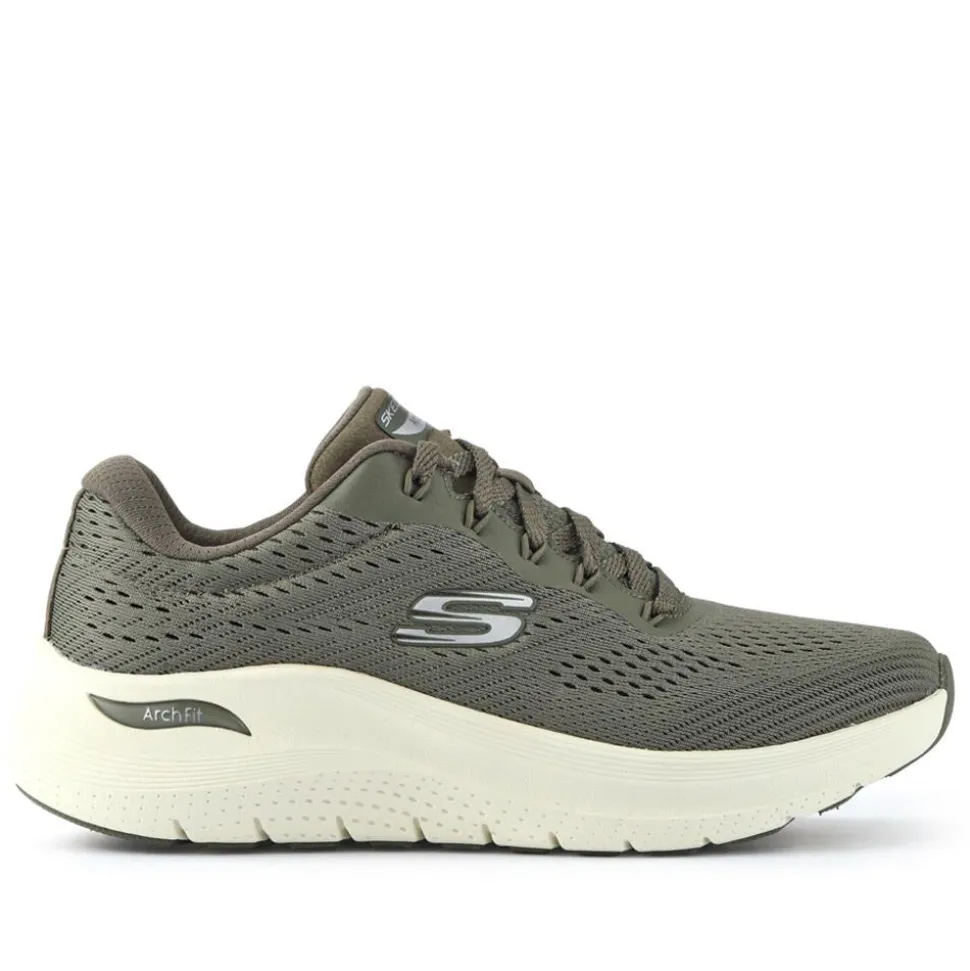 Skechers Arch Fit 2.0 Big League Trainers - Olive