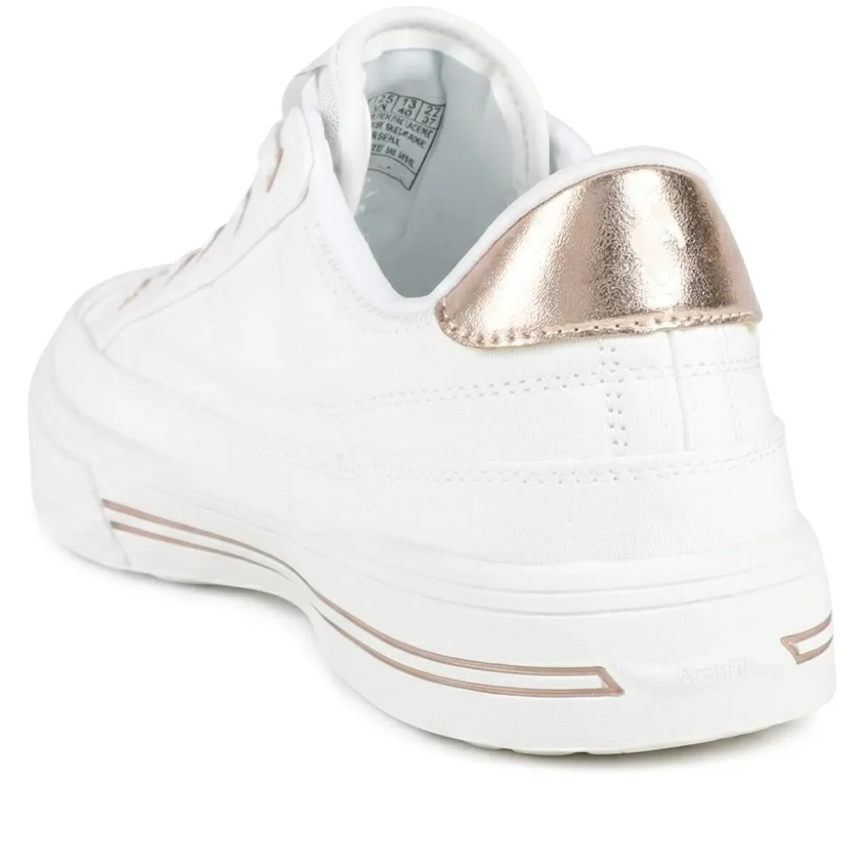 Skechers Arch Fit Gallery - Van-Go - White