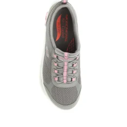 Skechers Arch Fit Refine Her Best Trainers - Grey-Pink