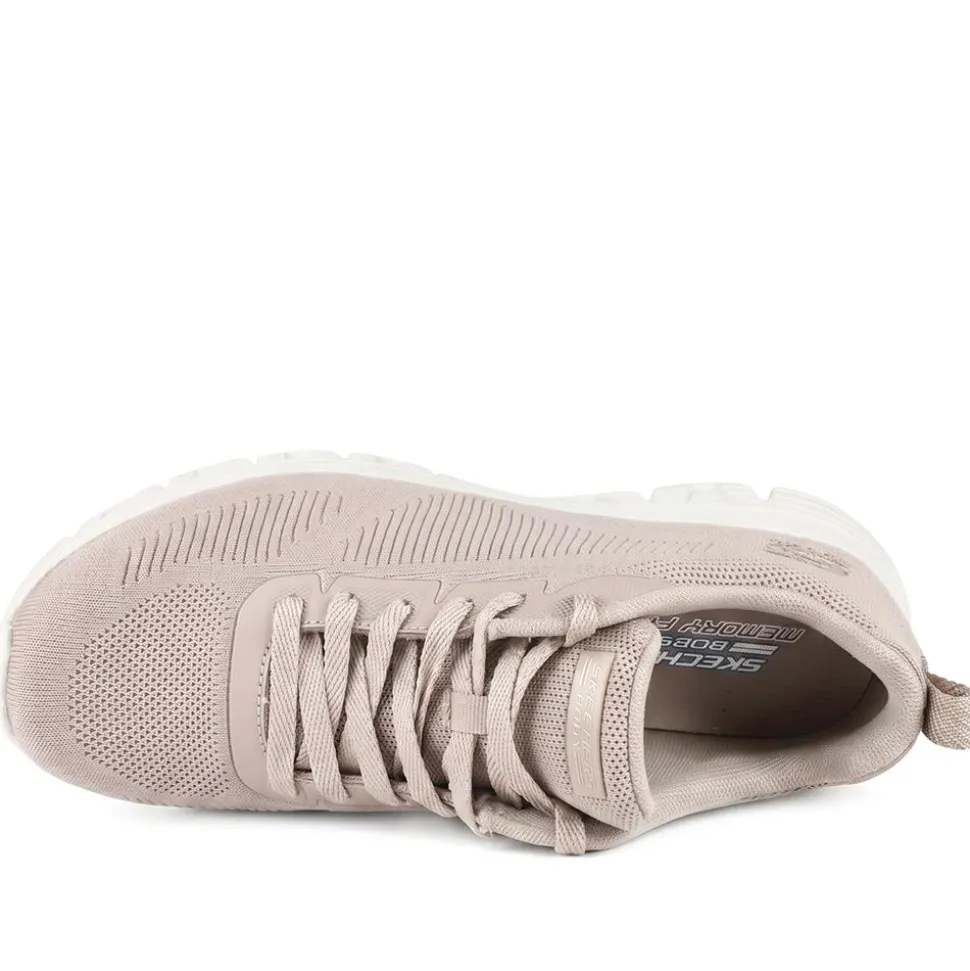 Skechers Bobs B Lite Trainers - Taupe