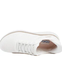 Skechers BOBS Squad Chaos Current-Muse Trainers - White-Gold