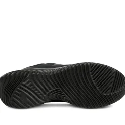 Skechers Bounder Arcadia Lace Up Trainers - Black-Black