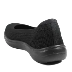 Skechers Breathable Cushioned Pumps - Black