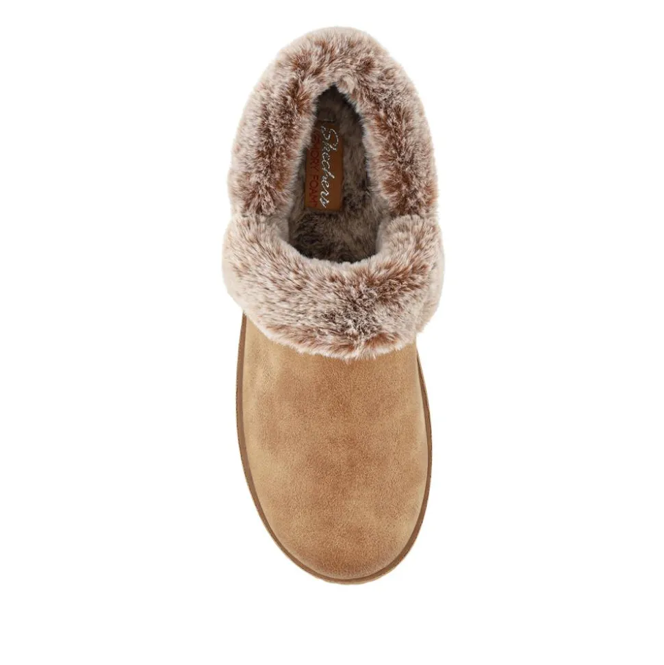 Skechers Cosy Campfire - Girls Night In Slippers - Chestnut