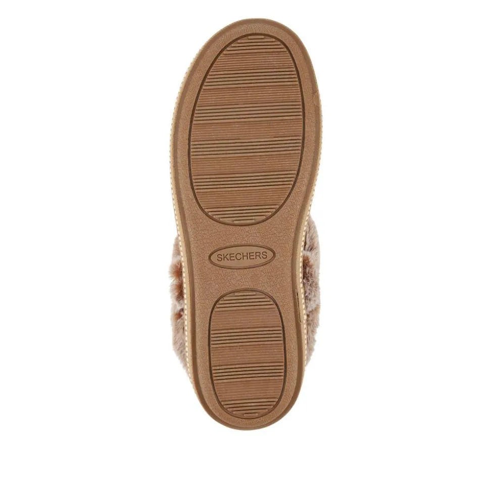 Skechers Cosy Campfire - Girls Night In Slippers - Chestnut