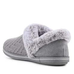 Skechers Cosy Campfire - Girls Night In Slippers - Grey