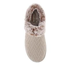 Skechers Cosy Campfire - Girls Night In Slippers - Taupe