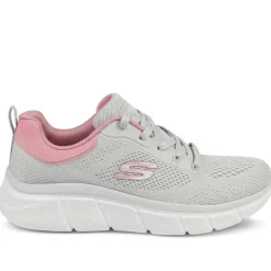 Skechers Cushioned Lace Up Trainers - Grey