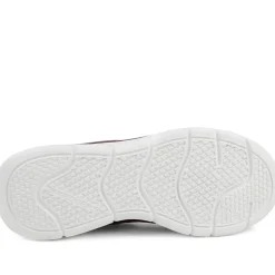 Skechers Cushioned Lace Up Trainers - Plum