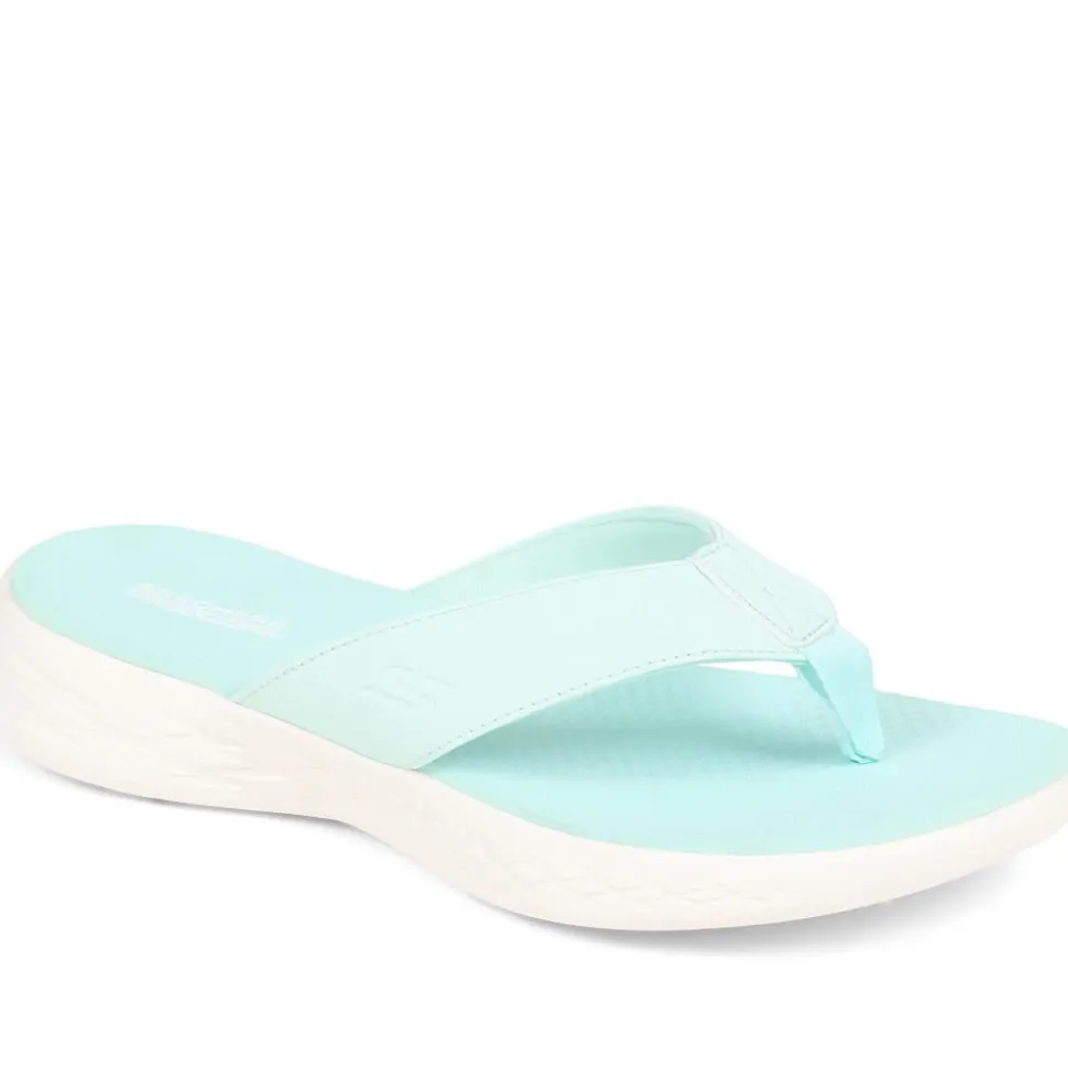 Skechers Cushioned Sandals - Aqua