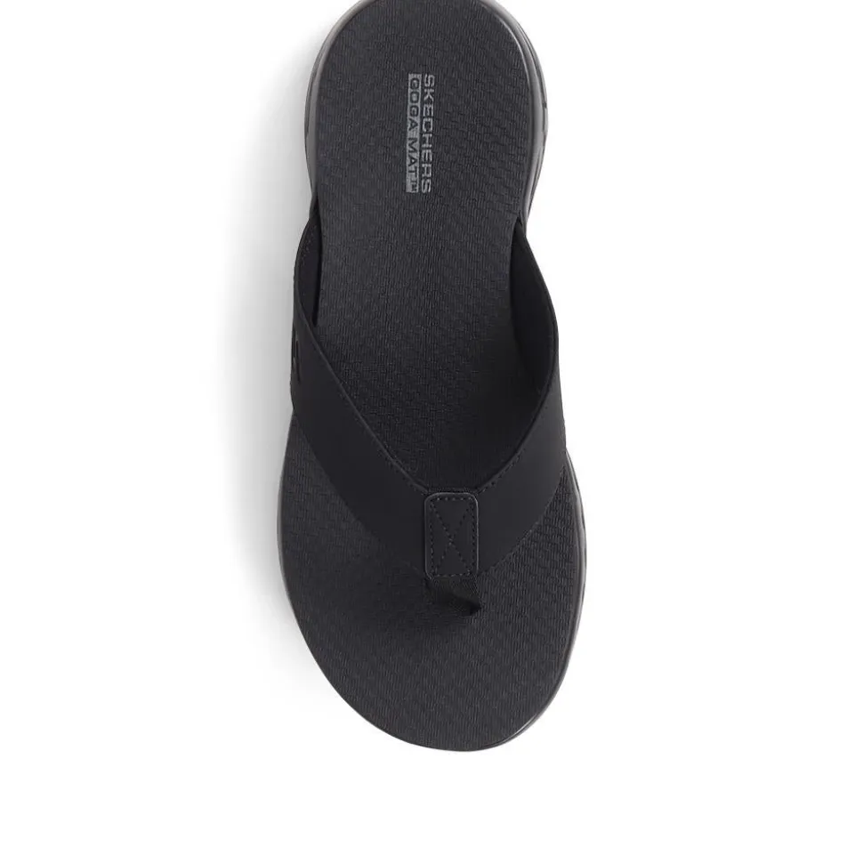Skechers Cushioned Sandals - Black
