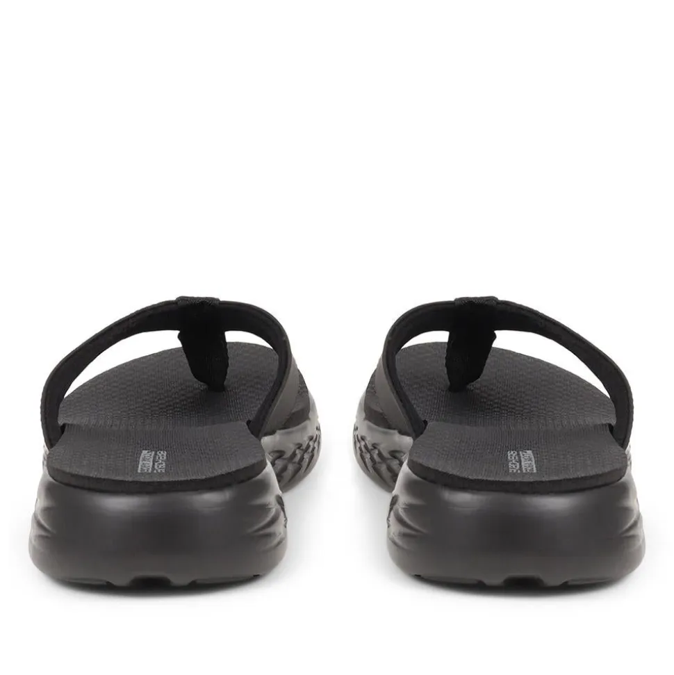 Skechers Cushioned Sandals - Black