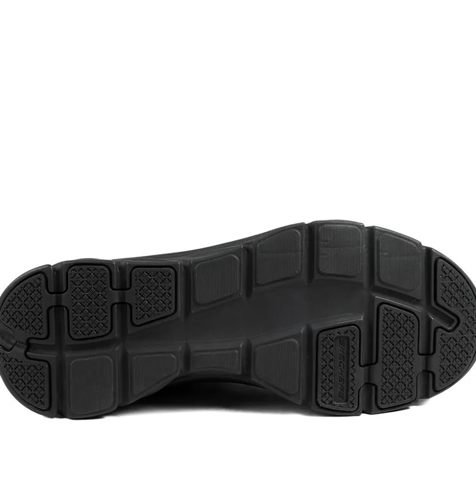 Skechers Cushion Walker Tobo Trainers - Black-Black