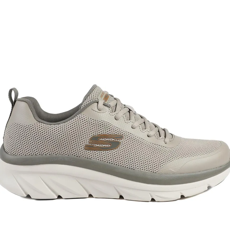 Skechers Cushion Walker Tobo Trainers - Taupe