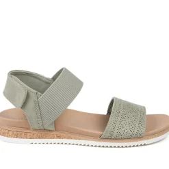 Skechers Desert Kiss Low TOP LOOK Sandals - Olive
