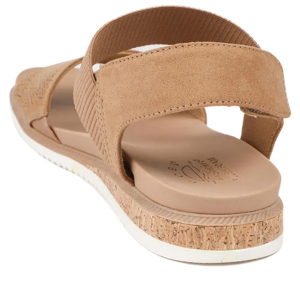 Skechers Desert Kiss Low TOP LOOK Sandals - Tan