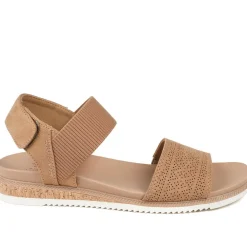 Skechers Desert Kiss Low TOP LOOK Sandals - Tan