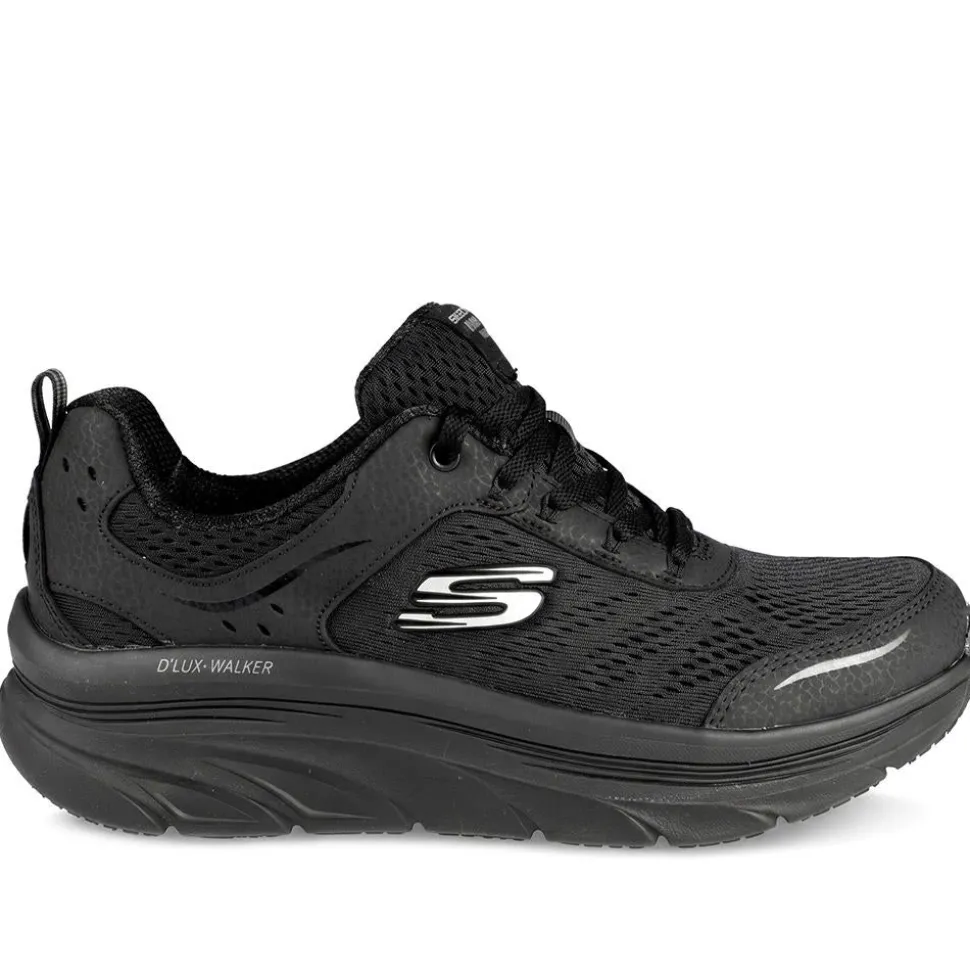 Skechers D'Lux Walker-Infinite Motion Trainers - Black