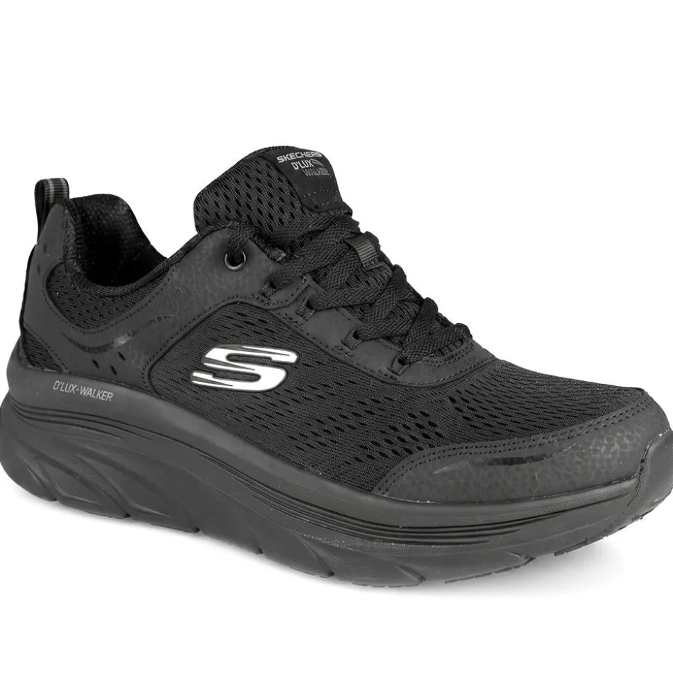 Skechers D'Lux Walker-Infinite Motion Trainers - Black