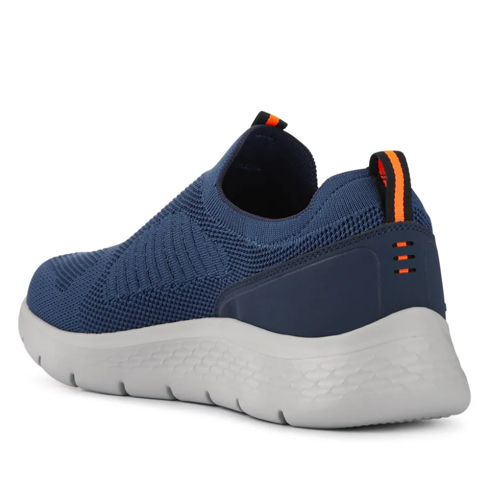 Skechers Extra Wide Fit GO WALK FLEX Trainers - Navy