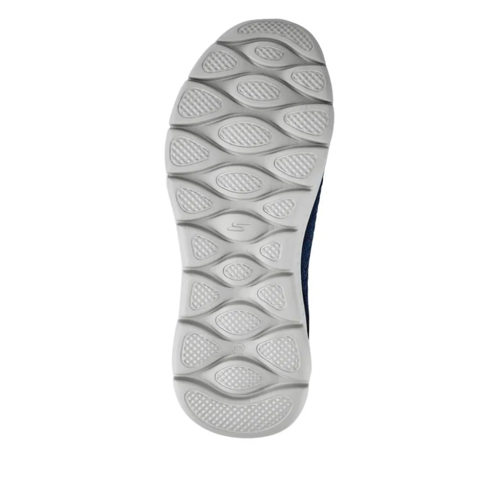 Skechers Extra Wide Fit GO WALK FLEX Trainers - Navy