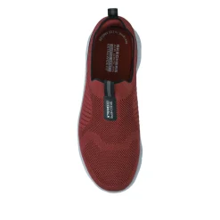 Skechers Extra Wide Fit GO WALK FLEX Trainers - Red
