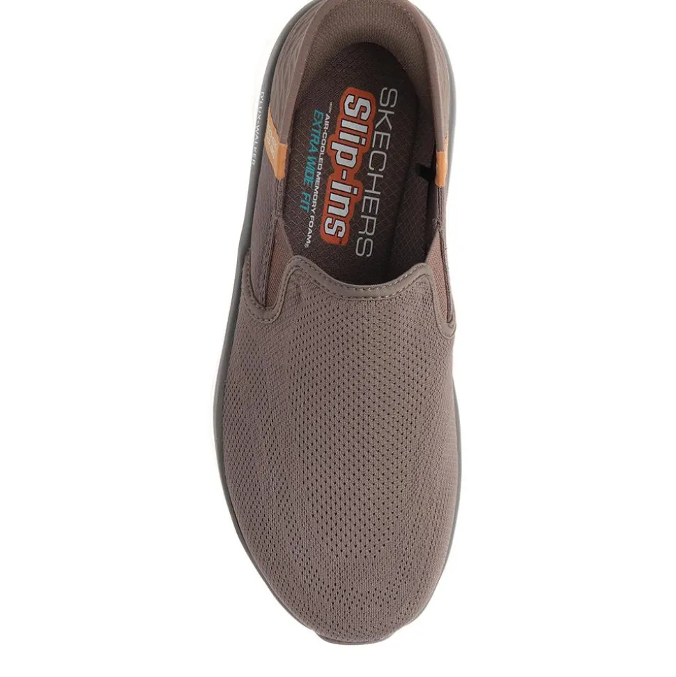 Skechers Extra Wide Slip-Ins D'Lux Walker 2.0 - Brown