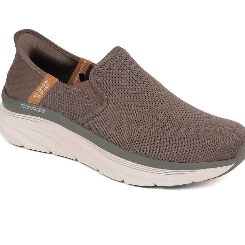 Skechers Extra Wide Slip-Ins D'Lux Walker 2.0 - Brown