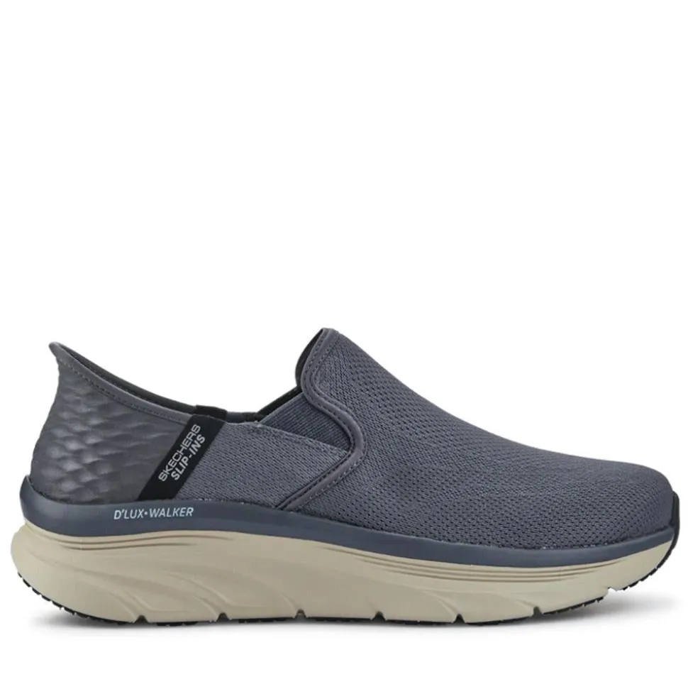 Skechers Extra Wide Slip-Ins D'Lux Walker 2.0 - Charcoal