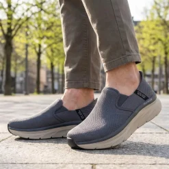 Skechers Extra Wide Slip-Ins D'Lux Walker 2.0 - Charcoal