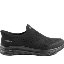 Skechers Extra Wide Slip-ins Go Walk 8 Trainers - Black-Black