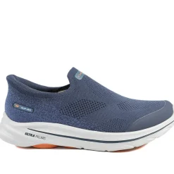Skechers Extra Wide Slip-ins Go Walk 8 Trainers - Navy