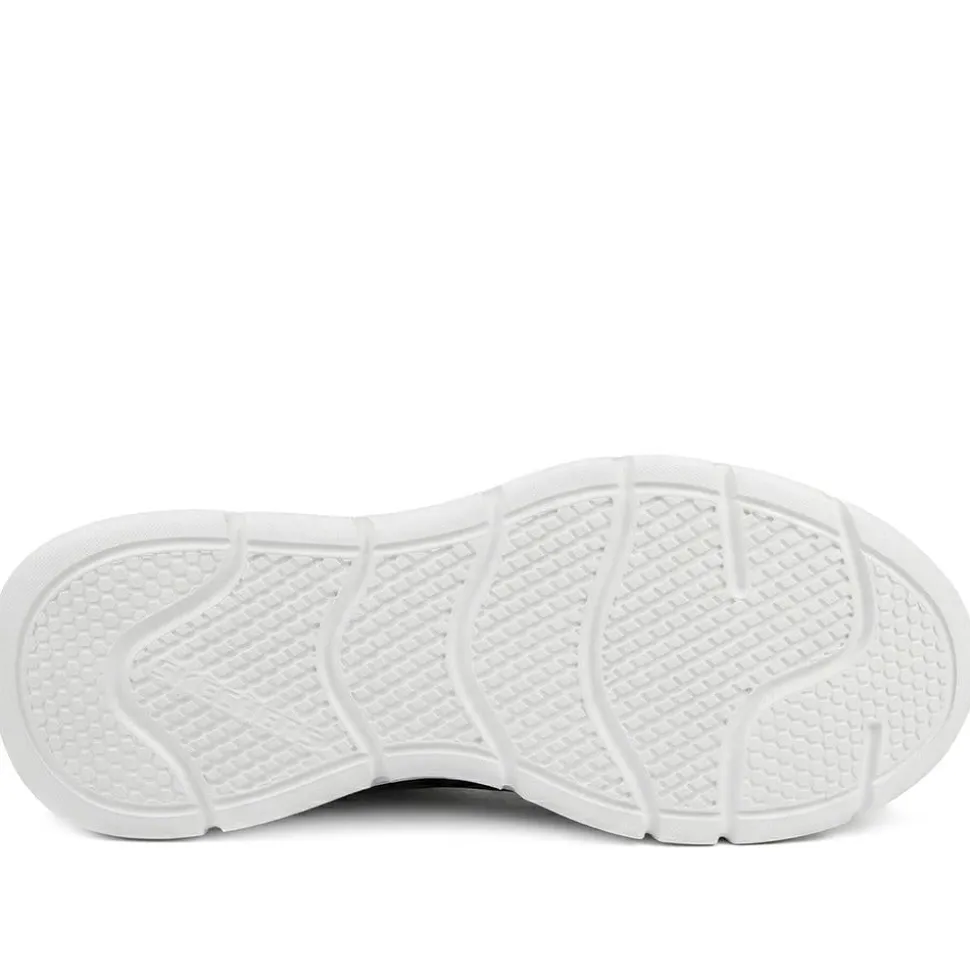 Skechers Flex Flow Arlen Lace Up Trainers - Grey