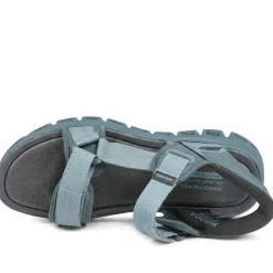 Skechers Glide Step Memory Foam Sandals - Blue