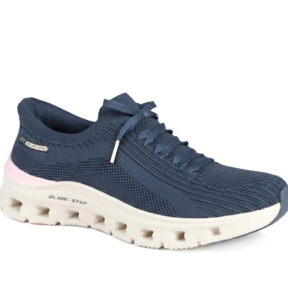 Skechers Glide Step Slip-ins: Trainers - Navy