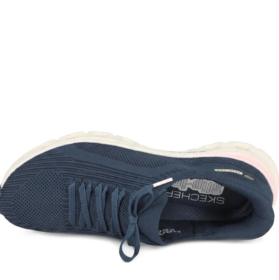 Skechers Glide Step Slip-ins: Trainers - Navy