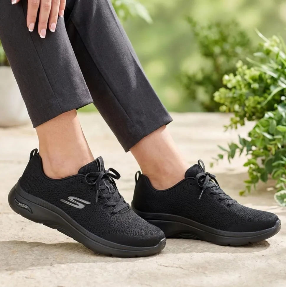 Skechers GO WALK® Arch Fit® 2.0 – Mandy Trainers - Black