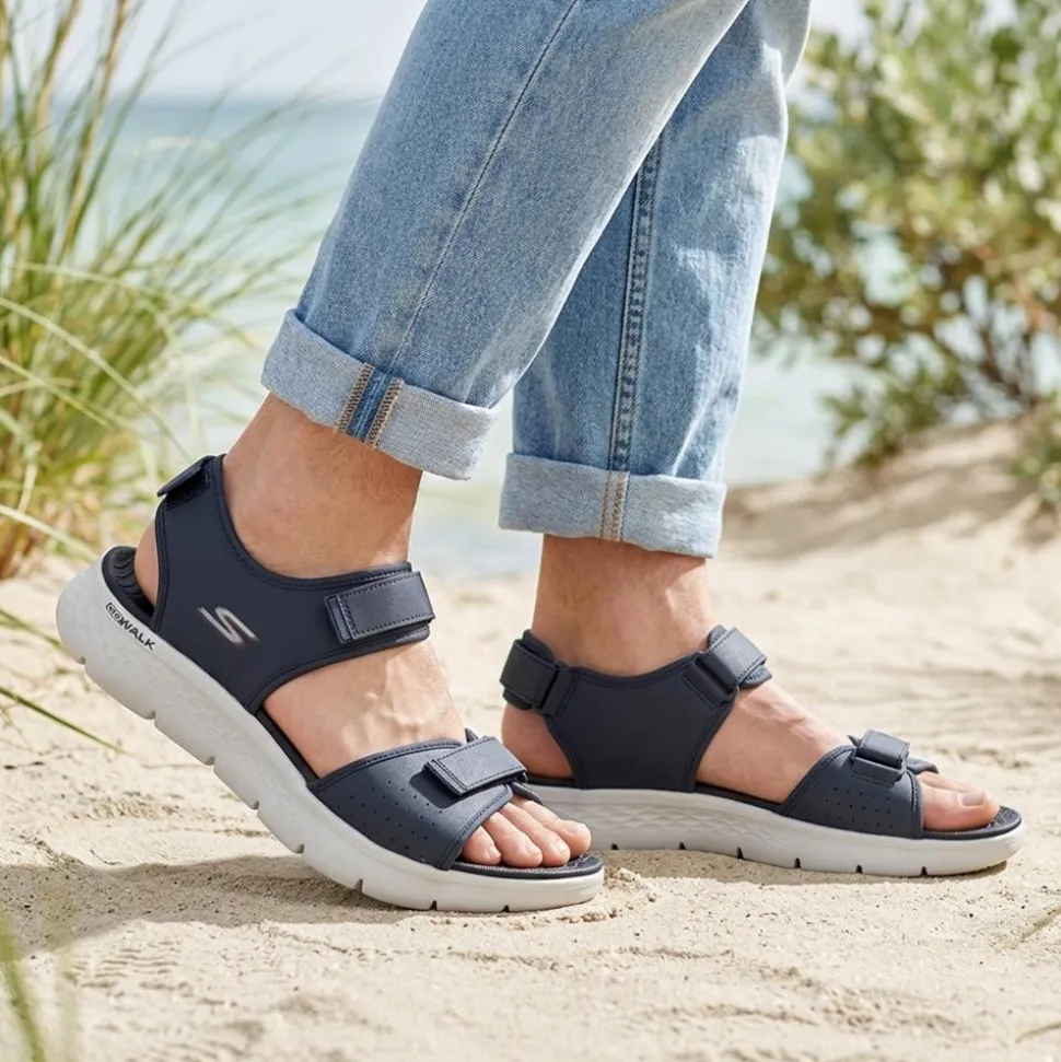 Skechers GOWalk Flex - Antigua Beach Sandals - Navy