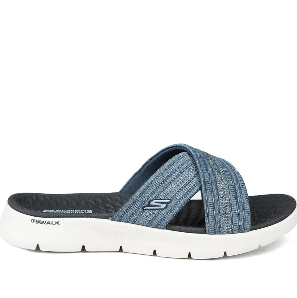 Skechers GO WALK Flex Sandal-Impressed - Navy