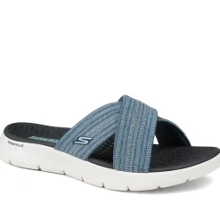 Skechers GO WALK Flex Sandal-Impressed - Navy