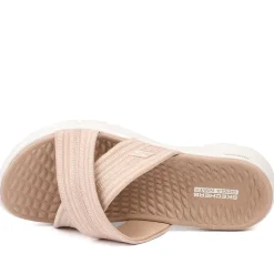 Skechers GO WALK Flex Sandal-Impressed - Taupe