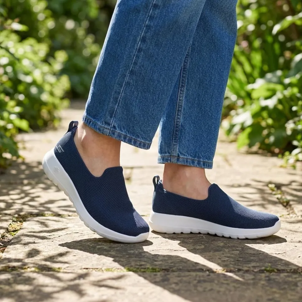 Skechers GO WALK Joy - Sensational Day Trainers - Navy
