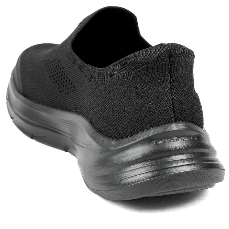 Skechers Go Walk 8 - Nova Trainers - Black-Black