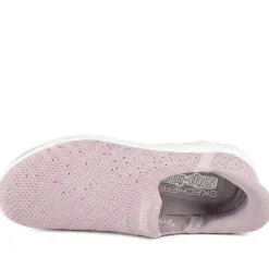 Skechers Go Walk Travel - Amara Slip On Trainers - Mauve