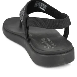 Skechers Meditation Luxe Modern Event Sandals - Black